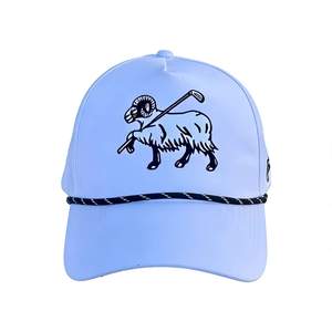 Divertida Gorra Trucker Bordada con Ovejas de Golf, Unisex, Ajustable, Blanca, Gorra de Béisbol Informal para Exteriores, Gorra para el Sol para Amantes del Golf - Product Image 1