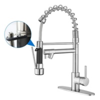Robinet mitigeur de cuisine moderne en laiton, 3 voies, multifonction, thermostatique, mitigeur, sans contact, salle de bain, hôpital