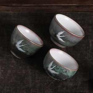 Tasse à thé artisanale Rui He Chengxiang en poterie rustique, cuite au four, style vintage, tasse de maître individuelle pour la dégustation des parfums - Product Image 3