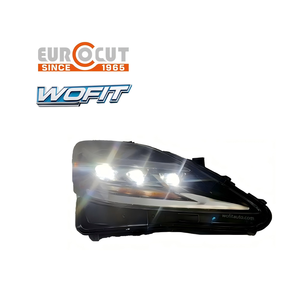 Gruppo Faro Anteriore Modificato WOFIT di Fabbrica per TOYOTA Lexus 2006-2012 IS250/IS350/IS F/IS300 Lampada Frontale a Tre Lenti - Product Image 5