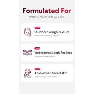 [NINELESS] Sérum resurfaçant à l'acide glycolique 5% Molecule Clear 30ml pour exfoliation chimique AHA et peeling pour une peau lisse - Product Image 2