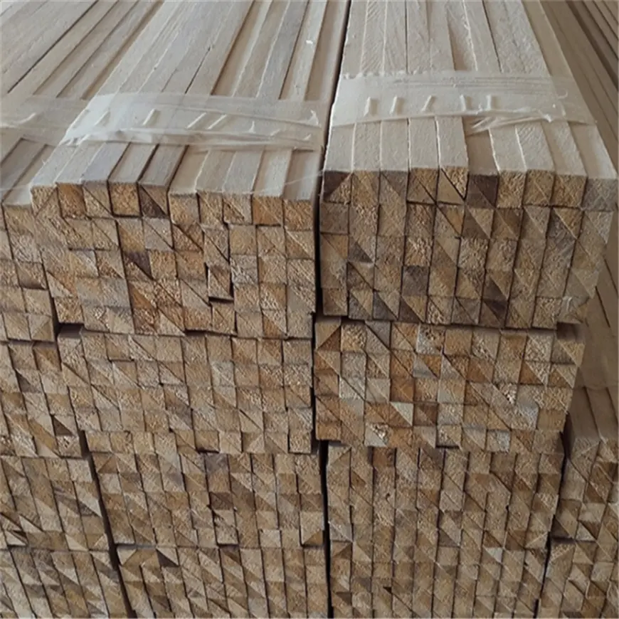 कस्टम उच्च गुणवत्ता वाले पालोनिया ठोस लकड़ी चैफर स्ट्रिप्स