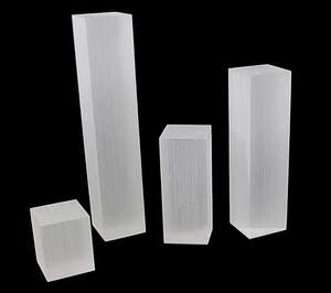 Allsome — présentoirs à base de blocs carrés, en acrylique, 20 pièces, pour <span class=keywords><strong>exposition</strong></span> Fine, bijoux de qualité supérieure, offre spéciale, accessoires Photo - Product Image 2