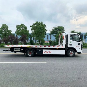 Camión de Remolque de Plataforma Plana Dongfeng 4x2 de 5 Toneladas de Alta Calidad para Recuperación de Vehículos Dañados - Product Image 6