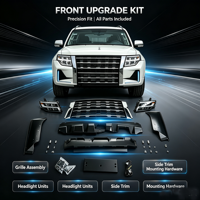 Kit de Ensamblaje de Carrocería para Mitsubishi Pajero V93 V97 SUV, Actualización a Nuevo Estilo 4x4, Kits de Modificación Exterior