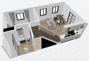 Expédition de mini-maisons préfabriquées de luxe à 2 étages en conteneurs - Product Image 4
