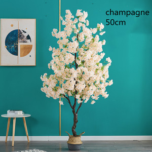 Árbol de Flores de Cerezo Artificial GreenLife de 100 cm, Plástico y Seda Resistentes a los Rayos UV, Decoración Duradera para Interiores y Exteriores - Product Image 5