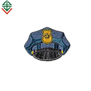 Cartoon <strong>Patches</strong> Cops Badge Tactical Vest <strong>Thin</strong> <strong>Blue</strong> <strong>Line</strong> Flag Sew on Repair Embroidered <strong>Patches</strong> - Product Image 4