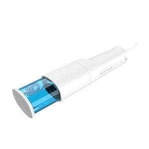Hydropulseur dentaire portable à piles, étanche IPX7, réservoir de 360 ml, 4 modes, embouts de jet remplaçables pour les dents - Product Image 4