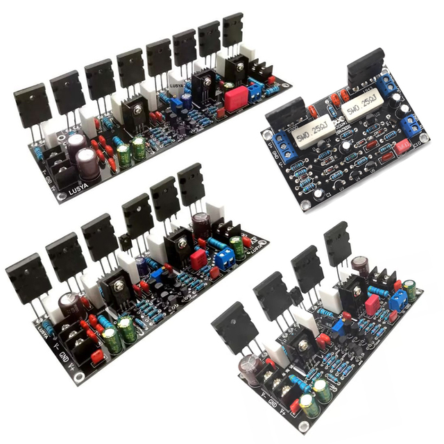 100W/200W/300W/400W/500W HIFI High Power Audio Amplifier Mono Rear Amplifier Board