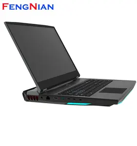 नई 17 इंच कोर i9-10885H 10th पीढ़ी 64GB DDR4 SSD 1TB सबसे अच्छा द्यूत लैपटॉप GTX 1650 आरजीबी कीबोर्ड gamer नोटबुक कंप्यूटर पीसी
