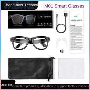 Gafas Inteligentes Android IOS M01 con Función de Grabación de Cámara, Cámara Transparente AC, Wifi, IA, Traductor, 2026 - Product Image 3