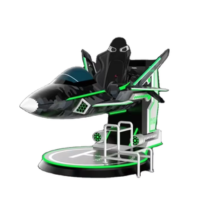 Simulateur de vol VR 9D en métal pour avions et hélicoptères, fabriqué à Panyu, Guangdong, pour les jeux VR en parcs d'aventure - Product Image 1