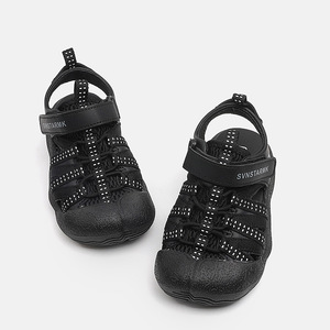 Sandalias <span class=keywords><strong>para</strong></span> Niños 2025, Nuevas Sandalias de Verano Antideslizantes con Cierre de Velcro, Altura hasta el Tobillo, Suela de Goma, <span class=keywords><strong>Chanclas</strong></span> de Playa - Product Image 2