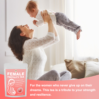 Tisane Bio aux Herbes et Ingrédients Naturels pour la Fertilité Féminine – Favorise une Préparation Saine à la Grossesse