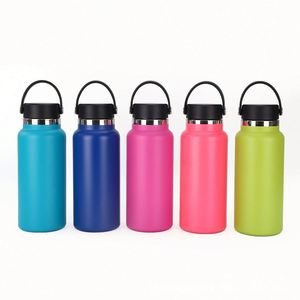ขวดน้ำเก็บความร้อนสแตนเลสสุญญากาศแบบพกพาสำหรับเล่นกีฬากลางแจ้ง พร้อมโลโก้สั่งทำพิเศษ - Product Image 2