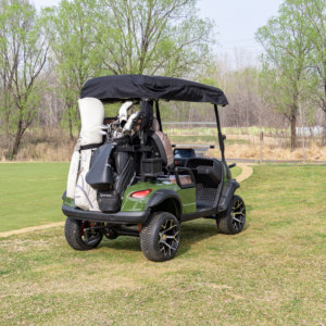 Produits les plus vendus : Voiturette de golf à deux places propulsée, idéale pour les loisirs en milieu campagnard - Product Image 3
