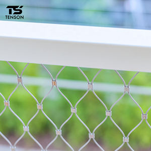 Usine directe personnalisable <span class=keywords><strong>moderne</strong></span> en acier inoxydable grillage système de garde-corps extérieur balcon escalier <span class=keywords><strong>terrasse</strong></span> barrière de sécurité jardin - Product Image 5