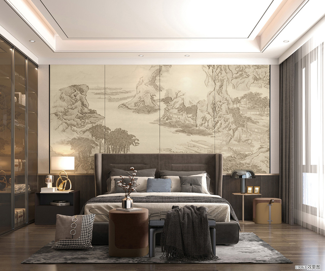 Custom Handmade Carving 3d Textured Pattern Wall Board Waterproof Covering Leather Fabric Wall Panel Home Decorative Interior