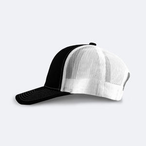 Gorra de béisbol deportiva de lona con logo personalizado, estilo trucker, de 6 paneles, negra sólida, para adulto, de moda, con MOQ bajo, de Vietnam - Product Image 4