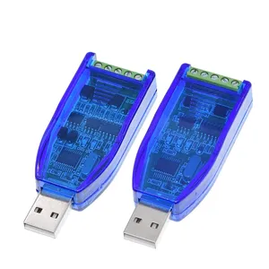 Compatibilité du convertisseur de protection de mise à niveau du convertisseur industriel USB vers RS485 422 CH340G Module de carte de connecteur standard RS-485 A