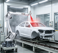 Robot de peinture industriel six axes sans code pour pulvérisation de peinture en poudre