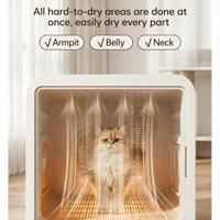 2026 82L MAX6D "11" Oven Pengering Hewan Peliharaan dengan Port Tiup Udara, Pengering Tiup untuk Kucing, Anjing, Hewan Kecil, Penggunaan di Rumah, Cerdas, Senyap, Lengkap