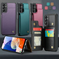 Étui CaseMe 2024 Original avec protection RFID pour Samsung A55, fentes pour cartes de crédit, étui portefeuille magnétique pour Samsung A55 A35 A25 A15, étui en cuir