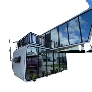 Casa Moderna de Paneles Sándwich, Rectangular, Fácil Instalación, Alojamiento de Hotel, Cabaña Prefabricada, Espacio de Vida al Aire Libre - Product Image 5