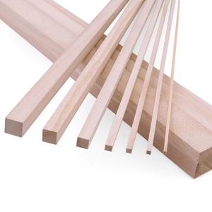 Chưa hoàn thành bằng gỗ vuông Dowel Rod vuông Dowel Sticks cho DIY hàng thủ công dự án - Product Image 6