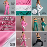 Ensemble de vêtements de yoga personnalisés à étiquette privée, vêtements de sport respirants pour femmes, soutien-gorge de sport et leggings à haute élasticité, vêtements de sport