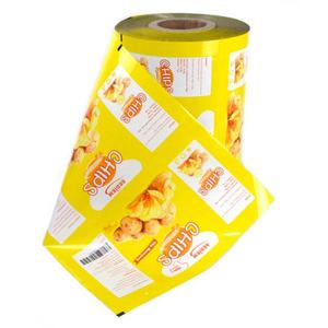 Impresión de Logotipo Personalizado, Bolsas de Plástico para Alimentos Inflados, Papas Fritas, Rollo de Película de Poliéster, Bolsa de Aluminio con Sellado Trasero de Plástico, OEM - Product Image 5