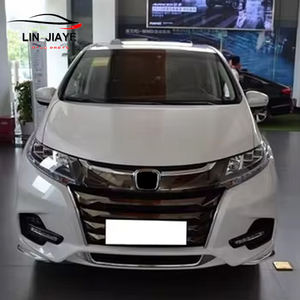 Piezas de automóviles para 2015-2018 Honda <span class=keywords><strong>Odyssey</strong></span> Upgrade a 2020 <span class=keywords><strong>Odyssey</strong></span> Kits de carrocería Parachoques delantero Parrilla de parachoques trasero con LED - Product Image 4