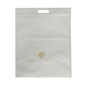 Bolsa de Polipropileno No Tejido Económica con Corte Troquelado y Onda Ultrasónica con Plástico Transparente - Product Image 1