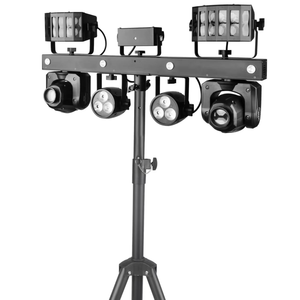 Barre de lumière Gig 170W DMX512 5-en-1 LED <span class=keywords><strong>portable</strong></span> à effets combinés avec support laser pour DJ, discothèque, mariage, club - Product Image 3