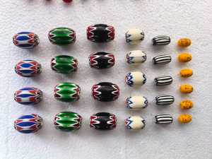 ลูกปัดแก้วทรงบั้งและแบบผสมเพื่อการค้าแบบกำหนดเองนำเสนอรูปทรงขนาดและสีที่หลากหลายเหมาะสำหรับการทำเครื่องประดับ - Product Image 5