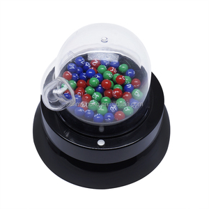 <span class=keywords><strong>Macchina</strong></span> per Lotteria con Palline Colorate Numerate da 1 a 49 Estrazione Casuale Tiratura Fortunata - Product Image 2