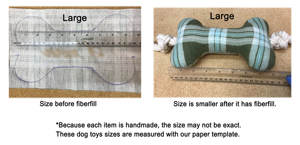 2023 yeni kişiselleştirilmiş özel köpek kemik oyuncak ile Squeaker ile pamuk ipi Pet hediye nakış kişiselleştirilmiş adı - Product Image 4