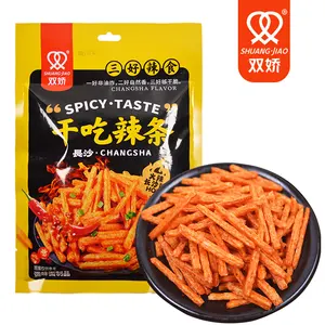 Hot Bán Nhà Máy Bán Hàng Trực Tiếp 50 Gam Hot Temper Tôm Chiên Hương Vị Hương Vị Bột Cay Snack