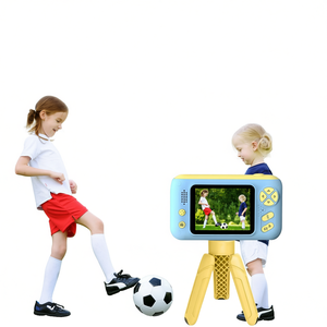 Cj-Cjsm2526380 Kids <b>Digital</b> <b>Camera</b> 2.4in Screen 32G Memory Rotating Lcd Tripod For Children Age 3-10 Years <b>Old</b> - Product Image 1