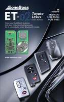 Clé Intelligente Universelle EoneBoss ET pour Voiture, Compatible Toyota Lexus, Prise en Charge des Puces 4D 8A 4A pour Subaru, Version Globale Bluetooth, Démarrage sans Clé