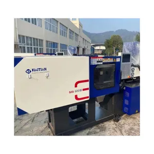 Recente seconda mano buona condizione Haitian MA600 servo macchina di stampaggio ad iniezione 60t capacità di piccole dimensioni
