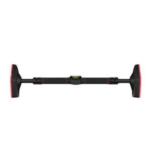 Barra Orizzontale <span class=keywords><strong>per</strong></span> <span class=keywords><strong>Porta</strong></span> in Acciaio, Dispositivo <span class=keywords><strong>per</strong></span> <span class=keywords><strong>Trazioni</strong></span> da Interno, Barra Singola Montata sulla <span class=keywords><strong>Porta</strong></span> con Lunghezza Regolabile <span class=keywords><strong>per</strong></span> Casa, Senza Foratura - Product Image 1
