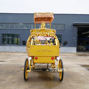 Carruaje Eléctrico de Calabazas sin Caballos para Bodas de Princesas, Vehículo Personalizado para Recorridos Turísticos, Venta Directa de Fábrica al por Mayor - Product Image 5