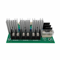 Carte de circuit imprimé de commande de chauffage à 3 canaux, carte de circuit de contrôle de température SCR avec dissipateur thermique en aluminium, pièces de rechange pour machine d'impression