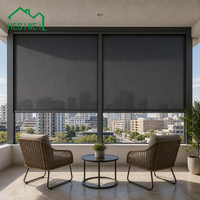 Pergola motorisée intelligente en aluminium, kits de pergola extérieure imperméables pour villa, restaurant, bord de piscine