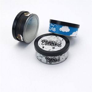 Boîte d'emballage personnalisée avec logo, boîte ronde en fer blanc, boîtes de conserve scellées avec anneau de traction - Product Image 2