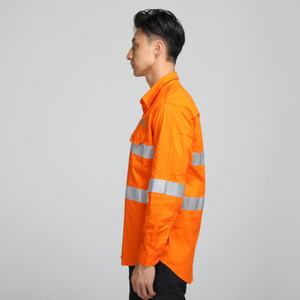 เสื้อกั๊กนิรภัยสะท้อนแสงคุณภาพสูงสำหรับผู้ชาย 100% สะท้อนแสง รับผลิตตามสั่งพร้อมโลโก้จากโรงงานโดยตรง ขายส่ง - Product Image 5