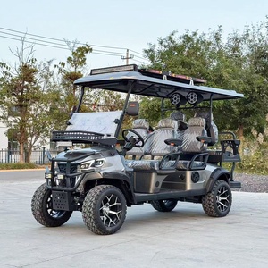 4WD批发4轮高尔夫球车多功能车6座电动高尔夫球车出售与Carplay - Product Image 1