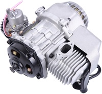 HIAORS 2 temps 49cc Dirt Bike Pull Start Engine démarreur moteur pour Pocket Bike Mini ATV Scooter